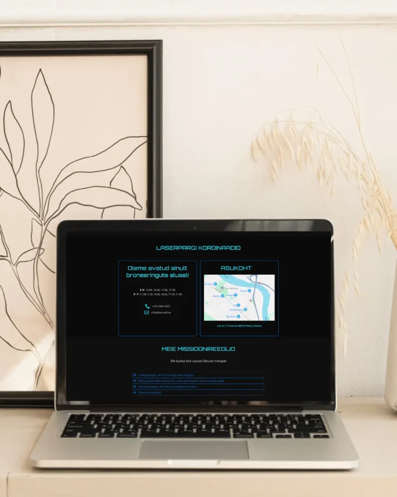 Veebibilehe kiirparandus. Väiksemad parandused veebilehel, valmis 5-7 päevaga