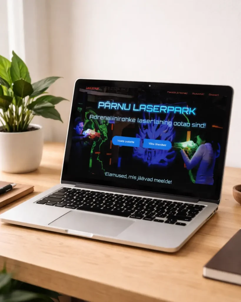 Wordpressi veebilehed teenust pakkuvale ettevõttele